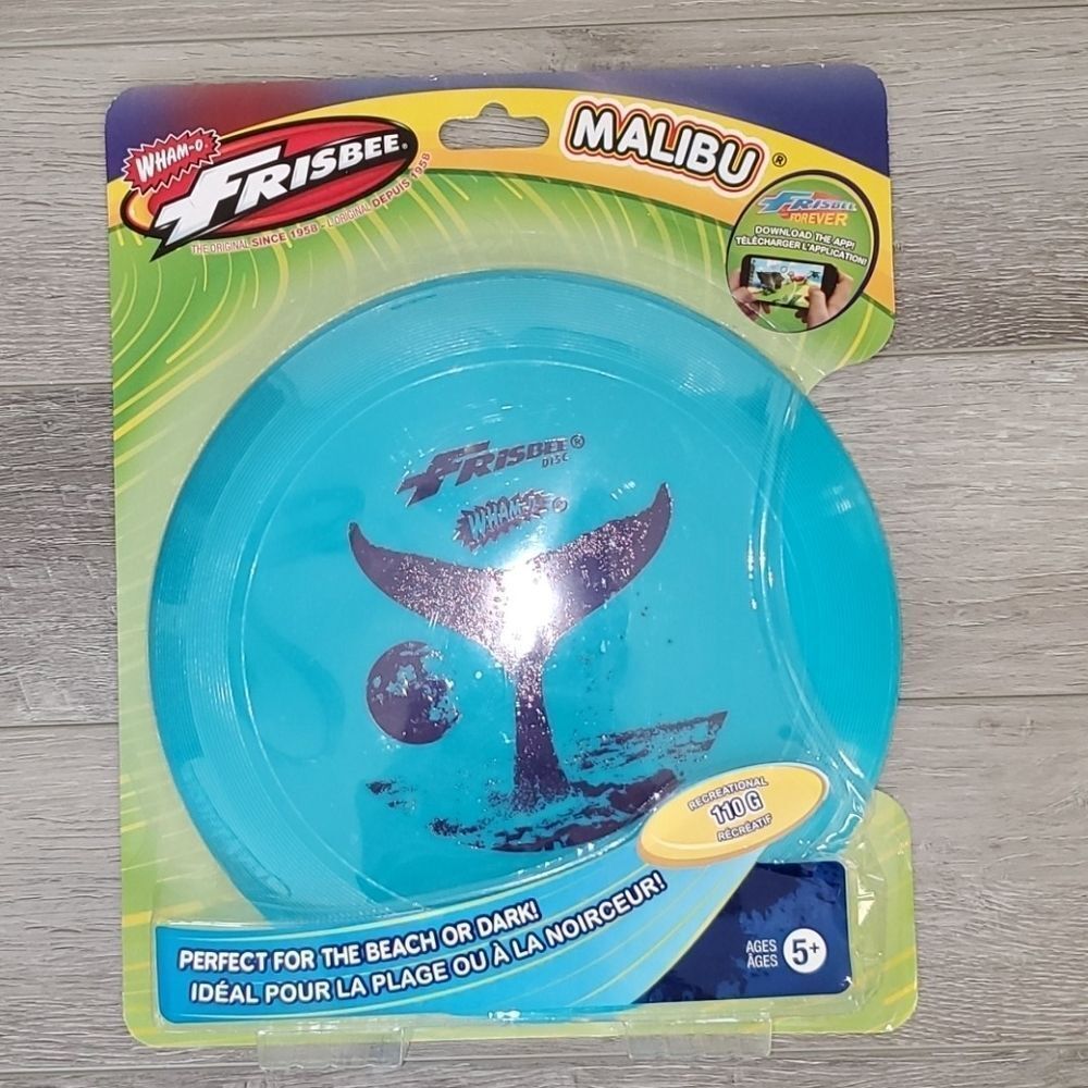 BRAND NEW BLUE WHAM-O FRISBEE | MALIBU